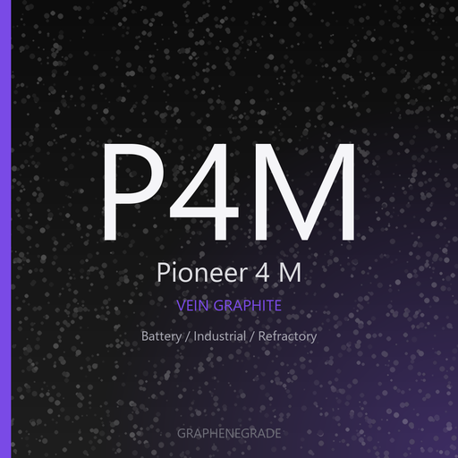 Pioneer 4 M Mixed-Grade Graphite
